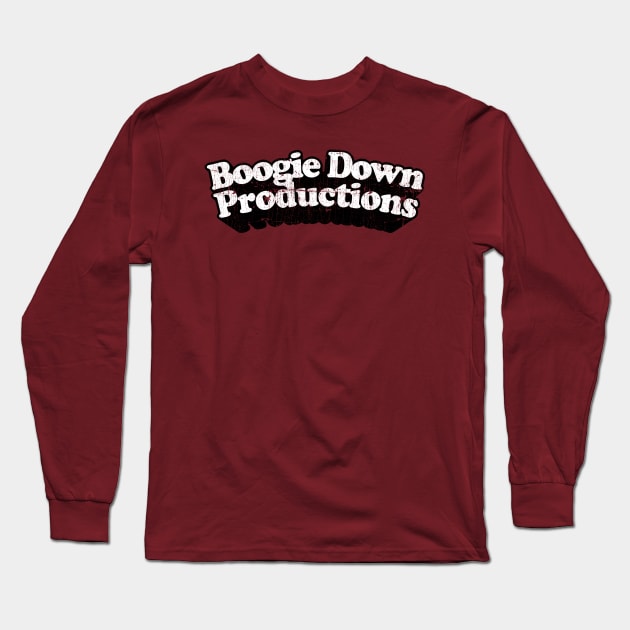 Boogie Down Productions / Classic 80s Hip Hop Long Sleeve T-Shirt by DankFutura